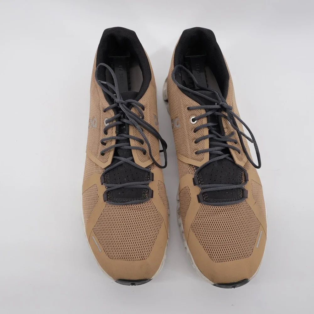 On Cloud 5 CloudTec Running Shoes Chai Magnet Tan Mens Size 12 Sneaker